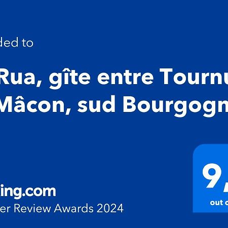 Montbellet Gite La Rua, Entre Tournus Et Macon, Sud Bourgogne מראה חיצוני תמונה